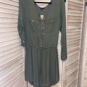 Olive green AE dress